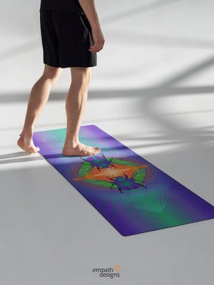 Scarab Connection Yoga mat
