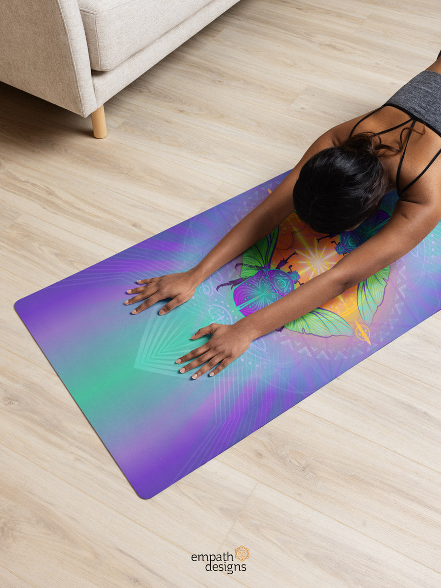 Scarab Connection Yoga Mat