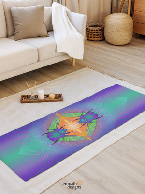 Scarab Connection Yoga mat