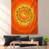 Seasonal Symmetry Wall Hanging Tapestry Collection