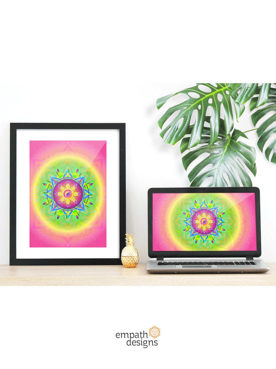 Spring Equinox Digital Wallpaper