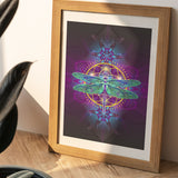 Dragonfly Magick - Fine Art Paper Print