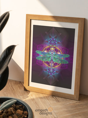 Dragonfly Magick Print