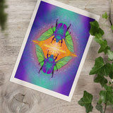 Scarab Connection - Fine Art Paper Print
