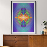 Scarab Connection - Fine Art Paper Print