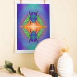 Scarab Connection - Fine Art Paper Print
