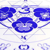 Pansy - Paper Screen Print