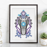Spectacled Cobra - Paper Screen Print
