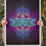 Dragonfly Magick - Fine Art Paper Print
