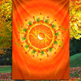 Seasonal Symmetry Wall Hanging Tapestry Collection