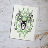Blackbuck Antelope - Paper Screen Print
