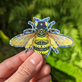 Bee-Luminate Glitter Sticker
