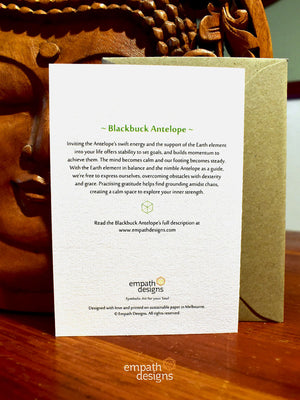 Greeting Cards - Blackbuck Antelope