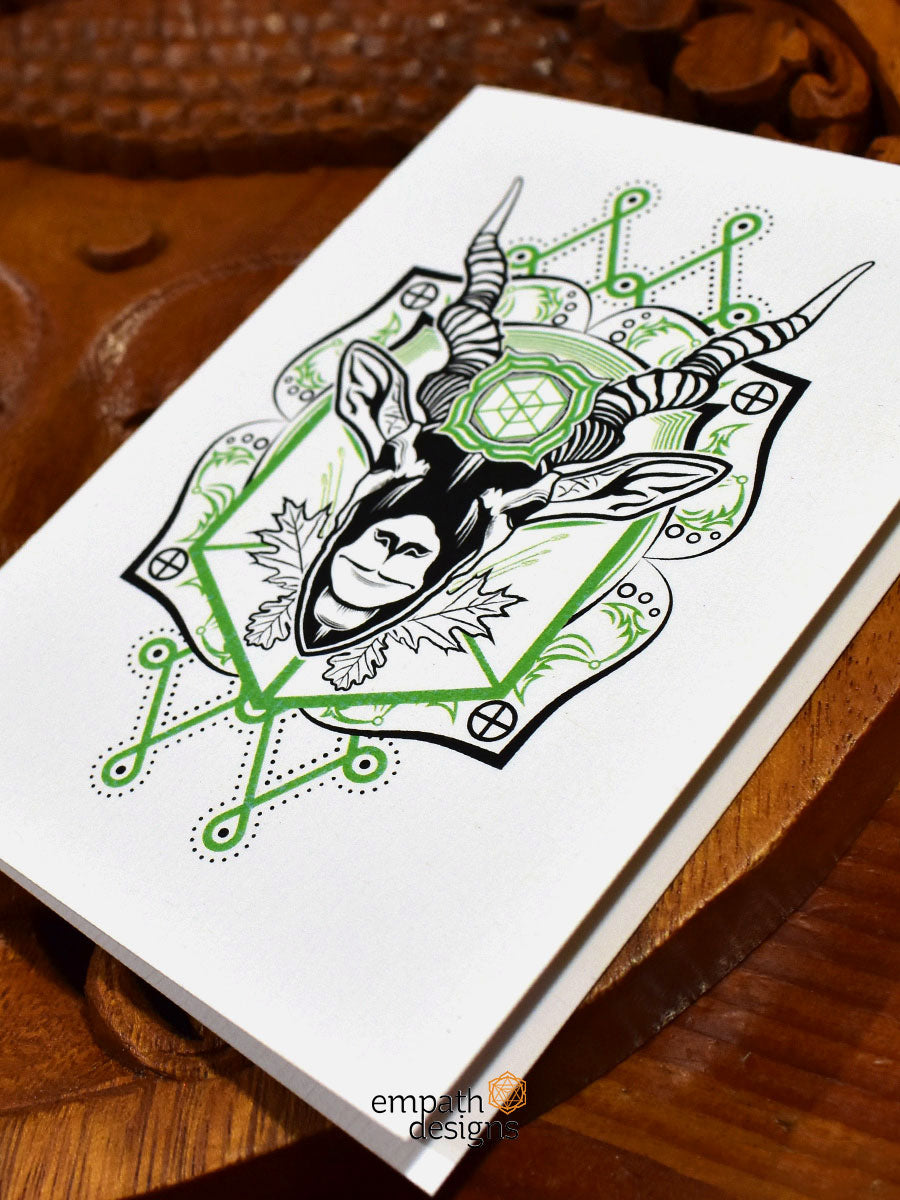 Greeting Cards - Blackbuck Antelope