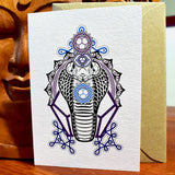 Greeting Cards - Spectacled Cobra