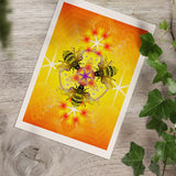 Bee-luminate - Fine Art Paper Print