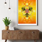 Bee-luminate - Fine Art Paper Print