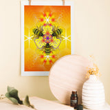 Bee-luminate - Fine Art Paper Print