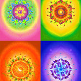 Seasonal Symmetry Wall Hanging Tapestry Collection