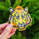 Ignite Tiger Holographic Sticker