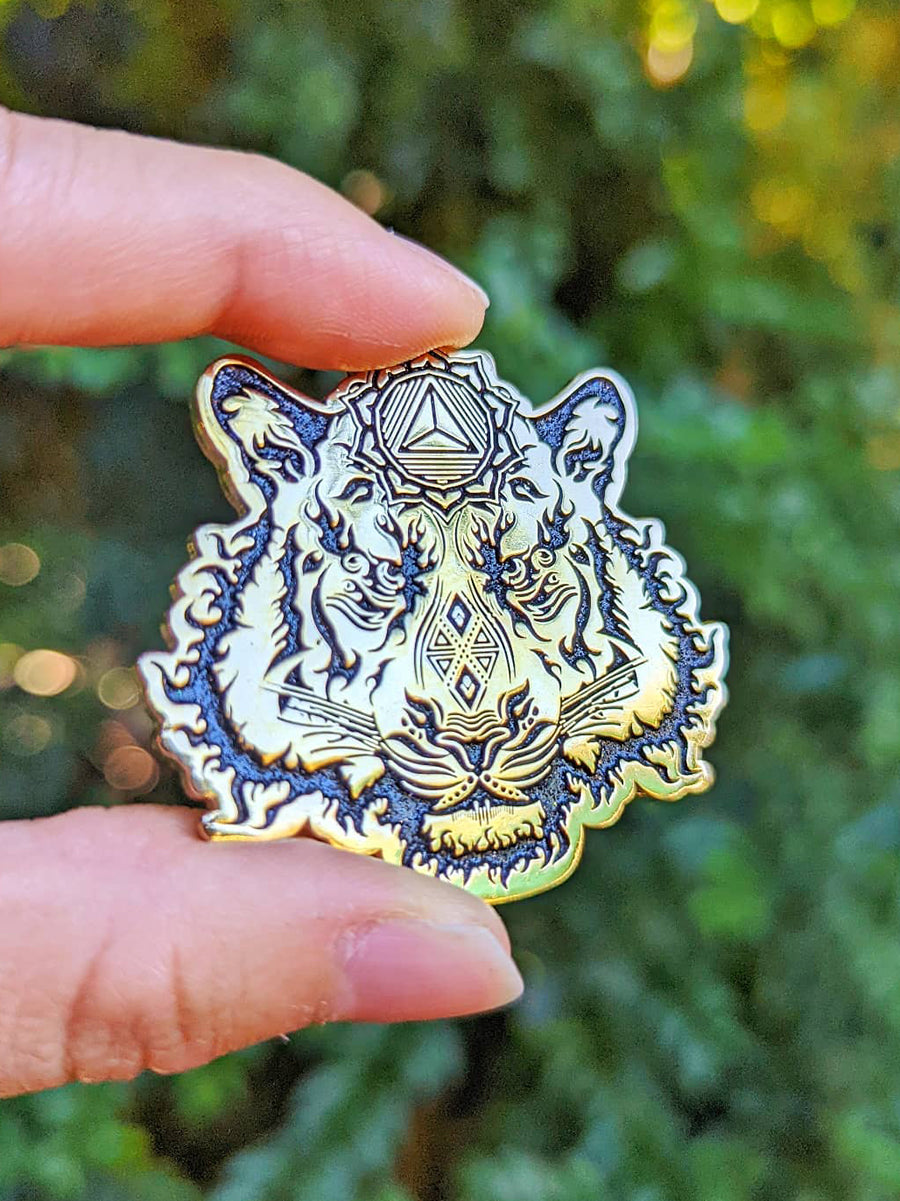 Ignite Tiger Enamel Pin