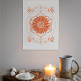 Gerbera - Paper Screen Print