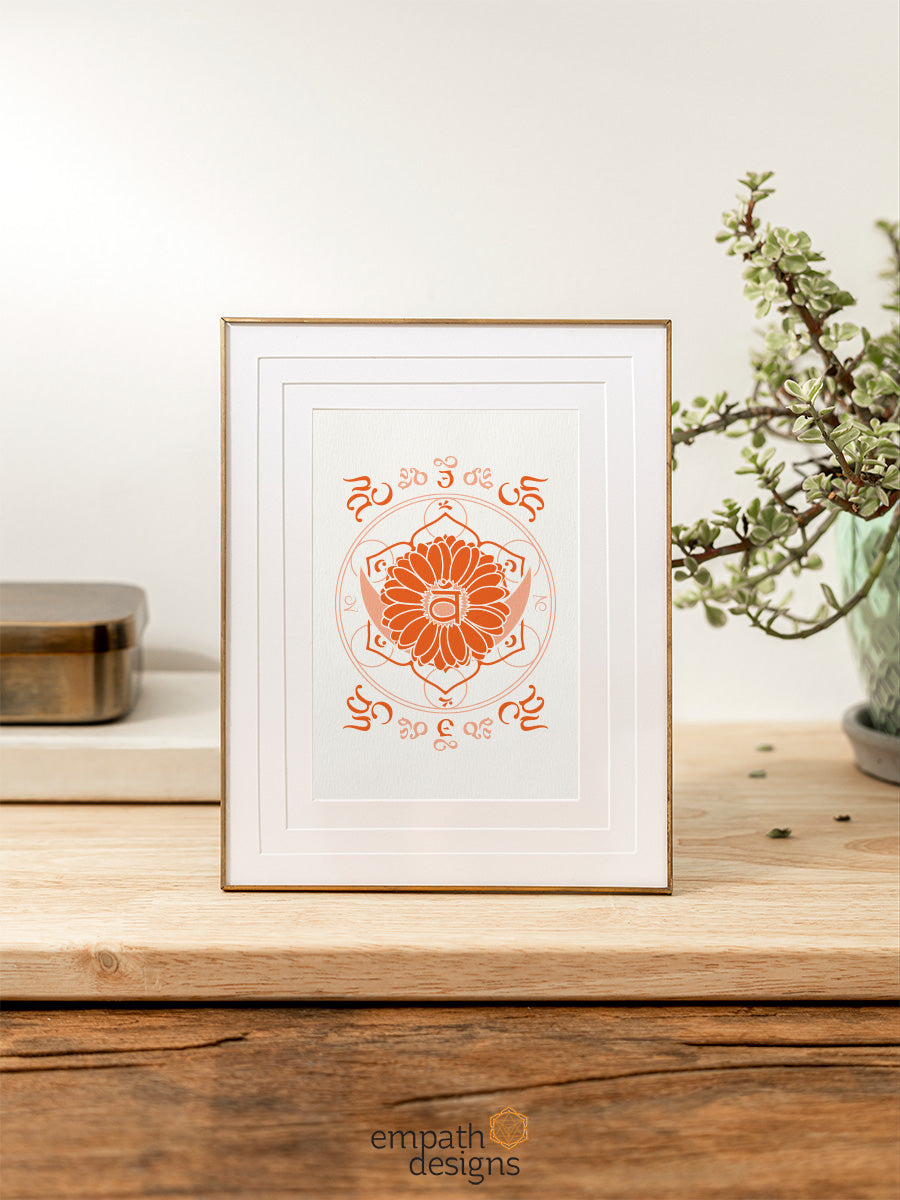 Gerbera - Paper Screen Print