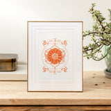 Gerbera - Paper Screen Print