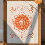 Gerbera - Paper Screen Print