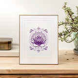 Lotus - Paper Screen Print