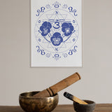 Pansy - Paper Screen Print