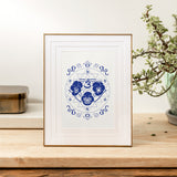 Pansy - Paper Screen Print