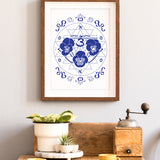 Pansy - Paper Screen Print
