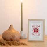 Red Rose - Paper Screen Print