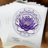 Lotus Sticker