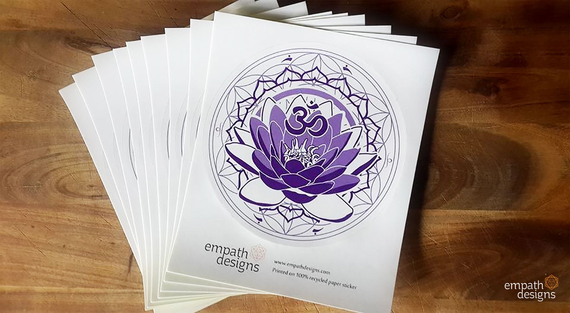 Lotus Sticker