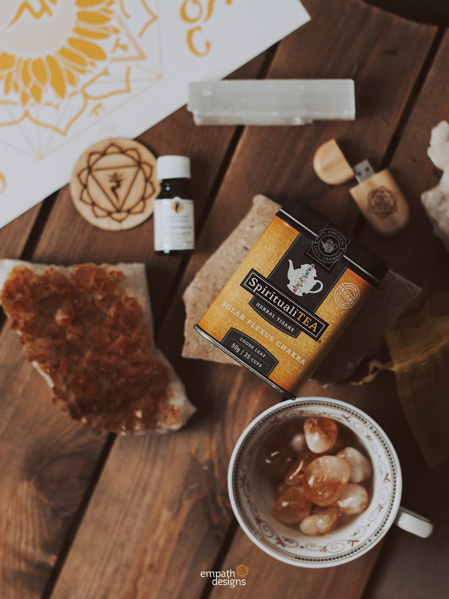 Solar Plexus Chakra Personal Power Meditation Ritual Kit