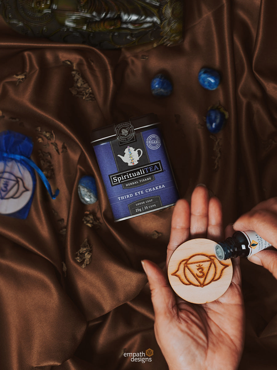 Third Eye Chakra Intuition Meditation Ritual Kit