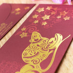 Year of the Metal Rat – CNY Red Packet Festive Packets Empath Designs 